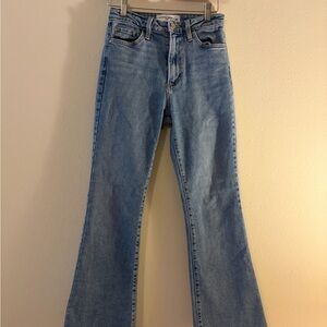 Just Black Light Blue Flare Jeans